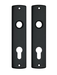 AXA Schilden Curve PC72 Aluminium zwart