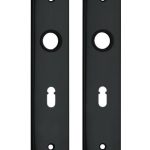 AXA Schilden Curve SL56 Aluminium zwart