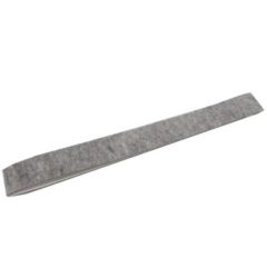 Viltstrip zelfklevend grijs 100 x 5 cm