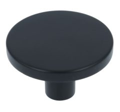 Knop zamak 41 mm zwart