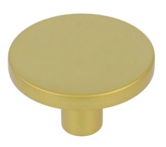 Knop zamak 41 mm mat messing