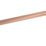 Greep Recht zamak 128 mm Rood Koper