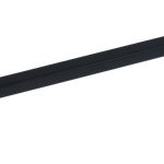 Greep Recht zamak 128 mm zwart