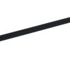Greep Recht zamak 192 mm zwart