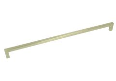 Greep Recht zamak 492 mm mat messing