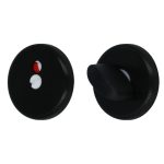 AXA Rozet WC-sluiting Aluminium zwart