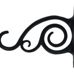 Plantenhanger IJzer zwart 122x155 mm