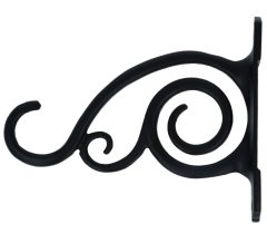 Plantenhanger IJzer zwart 122x155 mm