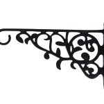 Plantenhanger IJzer zwart 157x247 mm