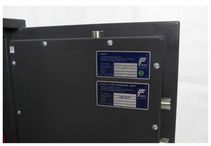 Salvus Ravenna 3 elo Inbraak- en brandwerende kluis - Afbeelding 3