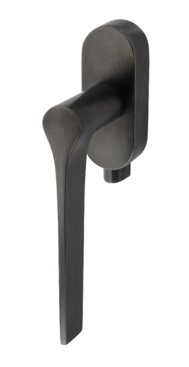 Olivari raamkruk Lama L afsluitbaar antraciet mat titaan PVD