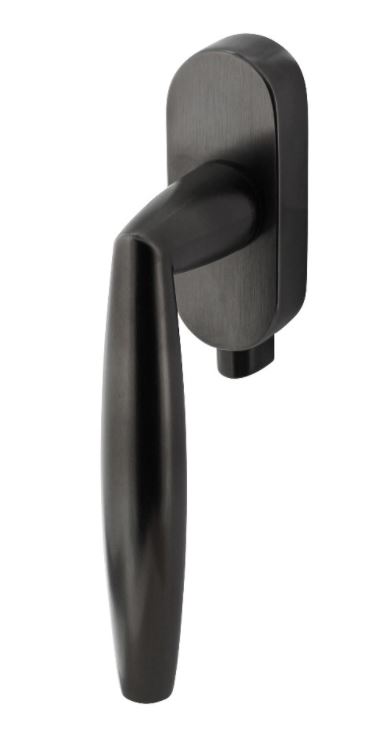 Olivari raamkruk Aurelia afsluitbaar antraciet mat titaan PVD