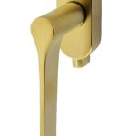 Olivari raamkruk Lama L afsluitbaar messing mat titaan PVD