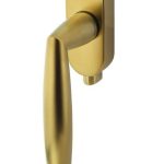 Olivari raamkruk Aurelia afsluitbaar messing mat titaan PVD