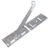 Starx overslaggrendel 430 mm verzinkt