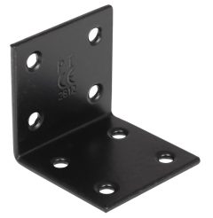 Starx l-steun zonder schroef zwart 6 stuks