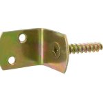 Starx l-steun met schroef verzinkt 4 stuks