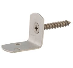 Starx l-steun met schroef rvs 4 stuks