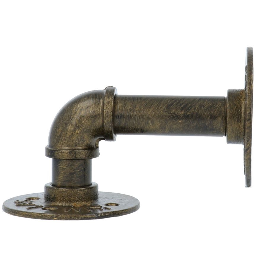 Set plankdragers ijzer brons 150x85 mm - Afbeelding 2