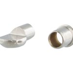 12 Starx kastplankdragers recht vernikkeld 7 mm