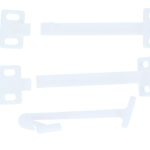 3 Starx kindersluitingen voor keukenkastjes 65 mm wit