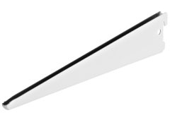 Drager dubbel 220 mm wit gelakt