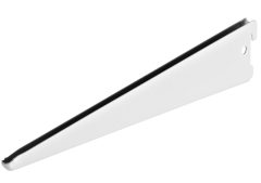 Drager dubbel 270 mm wit gelakt