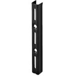 Wandrail enkel 145 mm zwart