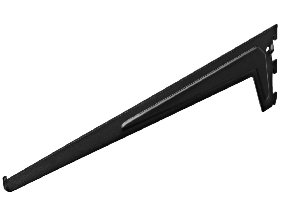 Drager enkel 500 mm zwart