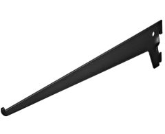 Drager enkel 350 mm zwart