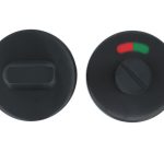 WC-Sluiting Rond 52 mm PVD Gunmetal