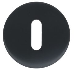 Sleutelplaatje Rond PVD Gunmetal