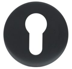 PC-Plaatje Rond PVD Gunmetal