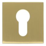 PC-Plaatje Vierkant 53x53x10 PVD mat Goud