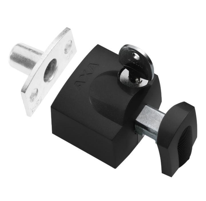 Raamslot AXA zwart SKG1