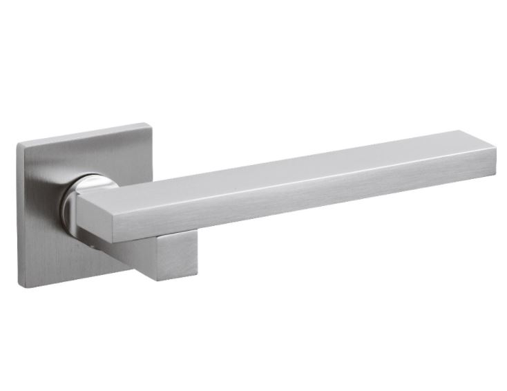 Olivari deurklink Space Q op rozet chroom mat