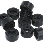 10 Lagers voor kogellagerscharnieren rvs zwart gelakt 89x89