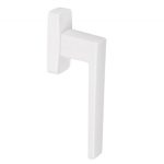 Draaikiepgarnituur Recht Model Aluminium Wit