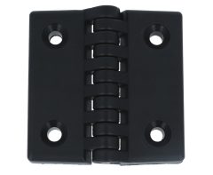 Opliggend kunststof scharnier PA 96x96 mm