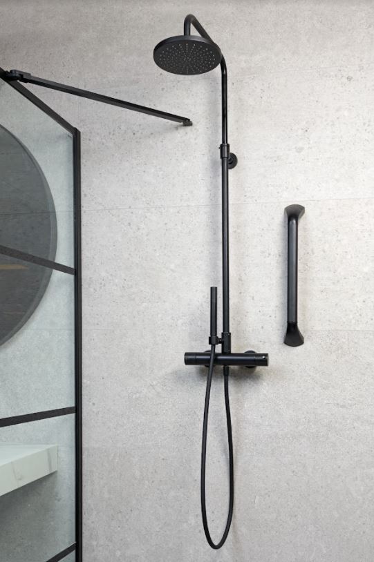 SecuCare wandbeugel 400 mm mat zwart - Afbeelding 3