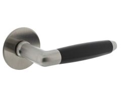 Intersteel deurklink Combinatie met ronde rozet rvs