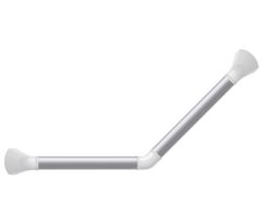 Secucare Wandbeugel hoek 45° Blank Geanodiseerd/mat Wit