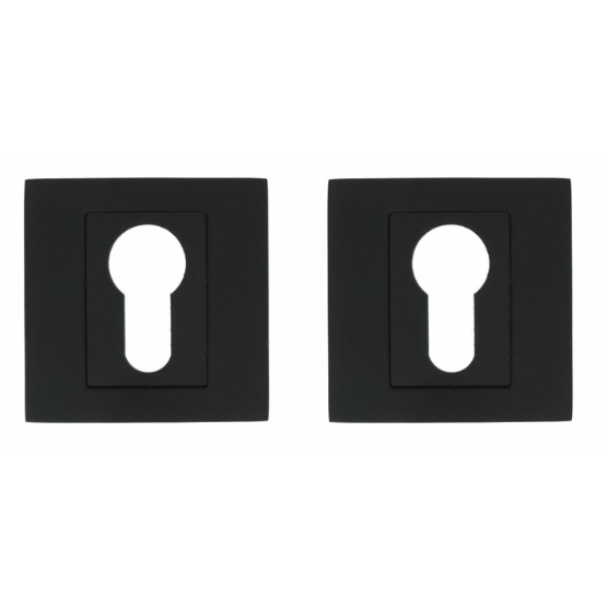 2 PC-Plaatjes Vierkant 55x55x10 zwart