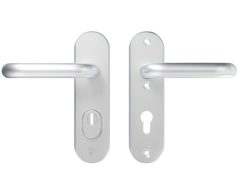 AXA Oval Plus Kort veiligheidsbeslag PC72 SKG3 met kerntrekbeveiliging kruk/kruk