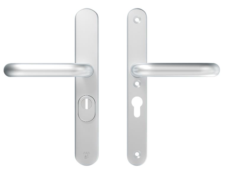 AXA Oval Plus Smal veiligheidsbeslag PC55 SKG3 met kerntrekbeveiliging kruk/kruk