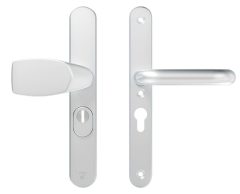 AXA Oval Plus Smal veiligheidsbeslag PC55 SKG3 met kerntrekbeveiliging Wing-greep/kruk