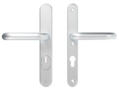 AXA Oval Plus Smal veiligheidsbeslag PC72 SKG3 met kerntrekbeveiliging kruk/kruk