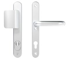 AXA Oval Plus Smal veiligheidsbeslag PC92 SKG3 met kerntrekbeveiliging D-greep/kruk