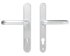 AXA Oval Plus Smal veiligheidsbeslag PC92 SKG3 met kerntrekbeveiliging kruk/kruk