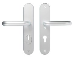 AXA Oval Plus veiligheidsbeslag PC72 SKG3 met kerntrekbeveiliging kruk/kruk